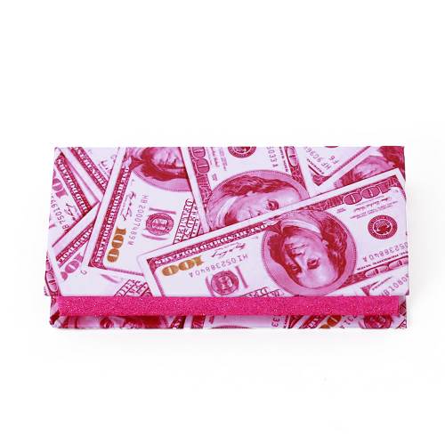US Dollar eyelash packaging