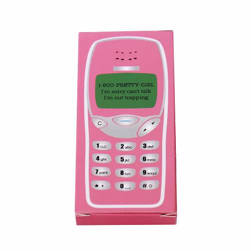 telephone paper eyelash packaging box with window