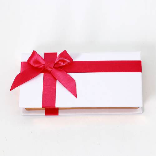 wholesale white box with red bow