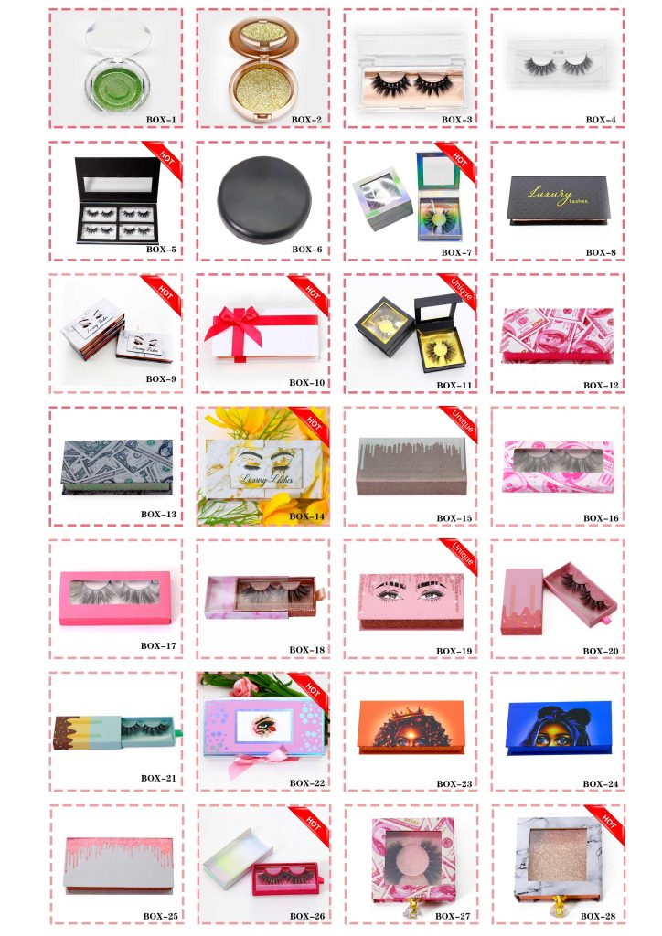 custom eyelash packaging usa