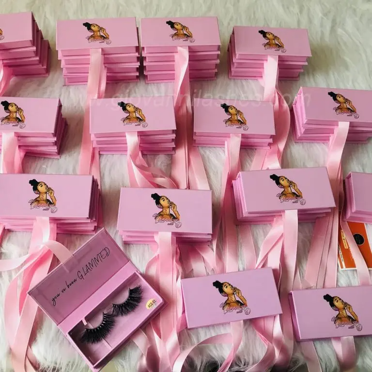 eyelash packaging boxes
