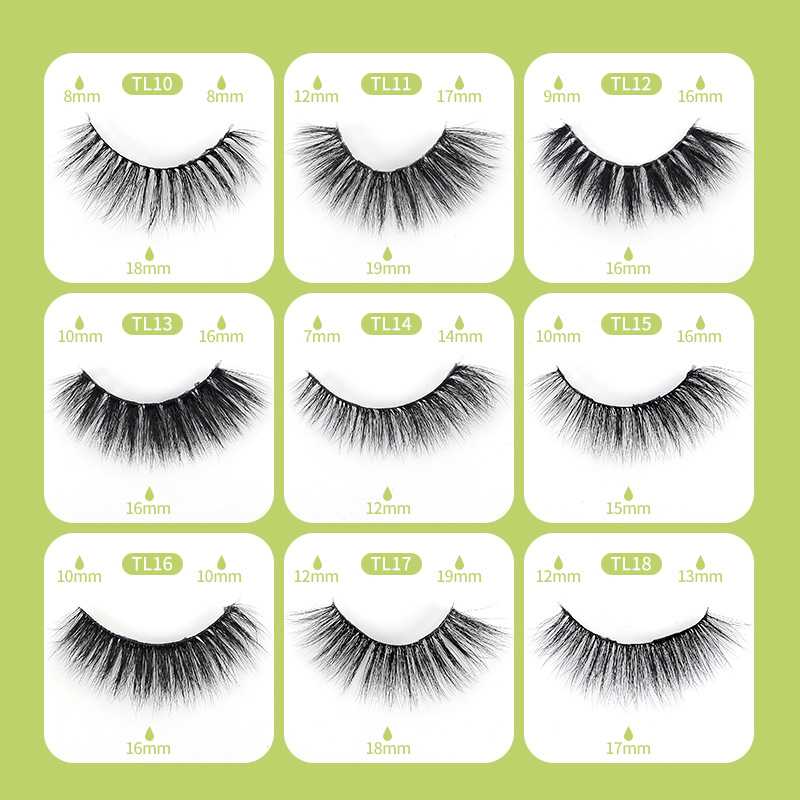 Biodegradable eyelashes